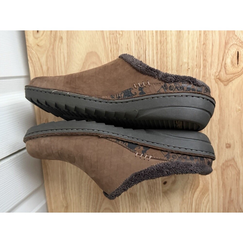 TEVA Kiru Women’s Brown Suede Slip On Shoes Size 9.5 Slippers Cozy - Picture 6 of 8